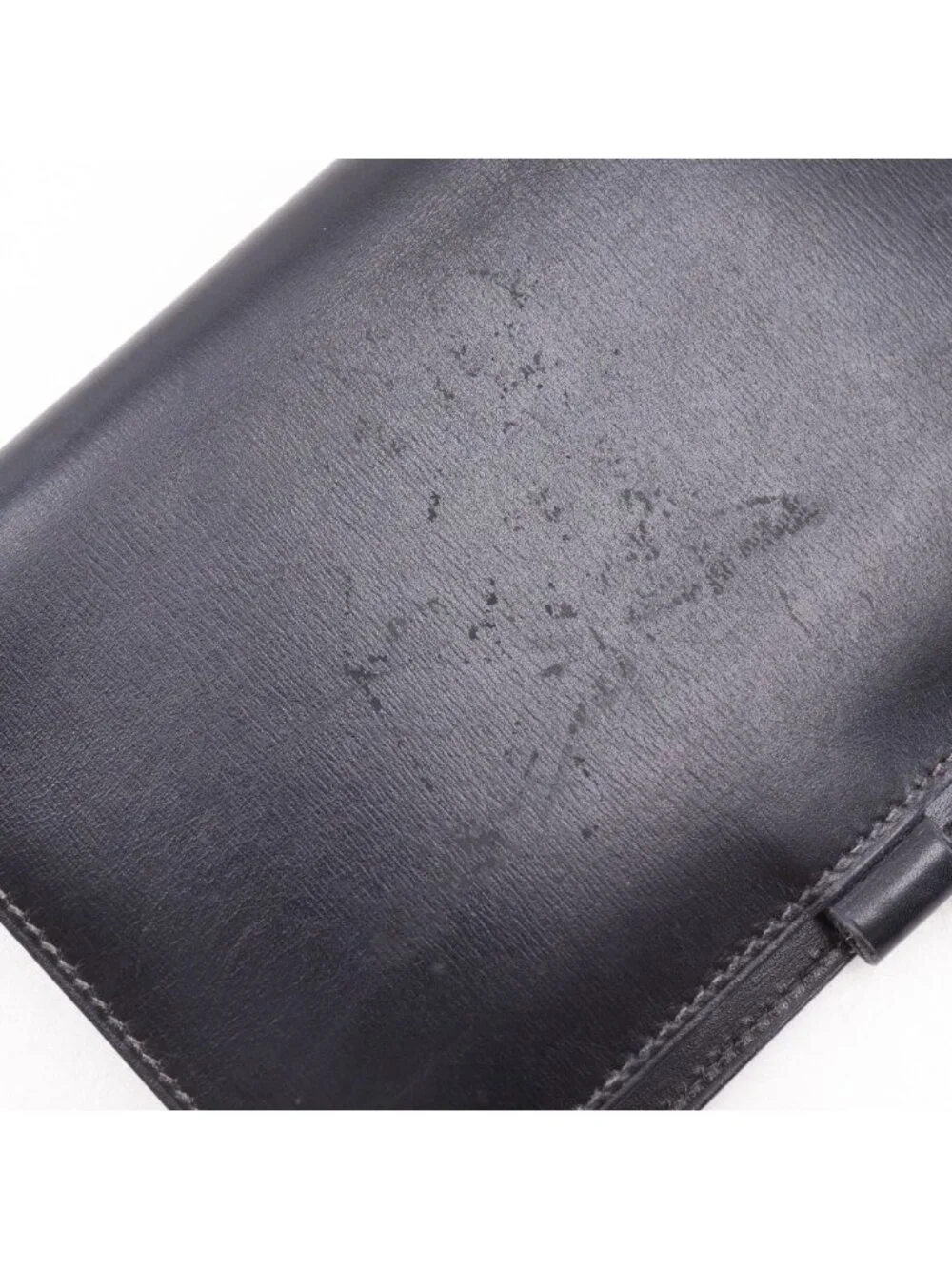 Hermes Agenda Vision Box Calf Black a Notebook Cover